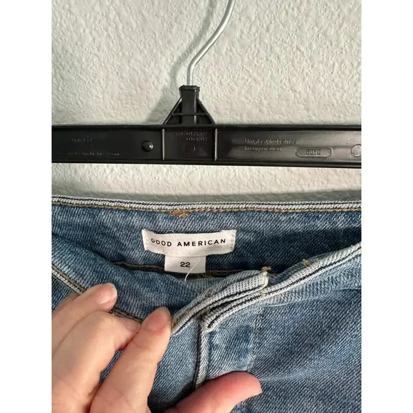 Good American High Waist Good Curve Shorts Size 22 New with Tags - Picture 4 of 6